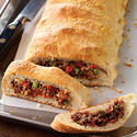 Italian Beef & Cheese Calzone