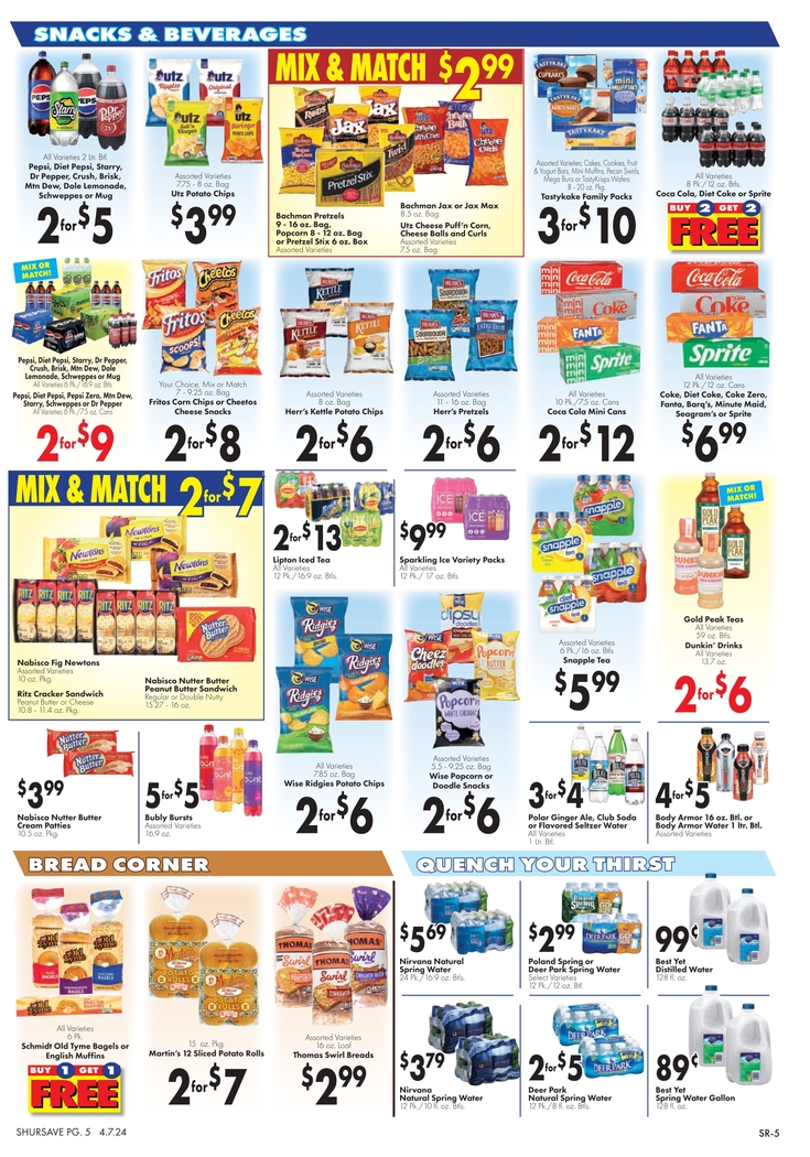 Print Weekly Specials | Carone's Market | Weekly Ad 4/07/2024 - 4/13/2024